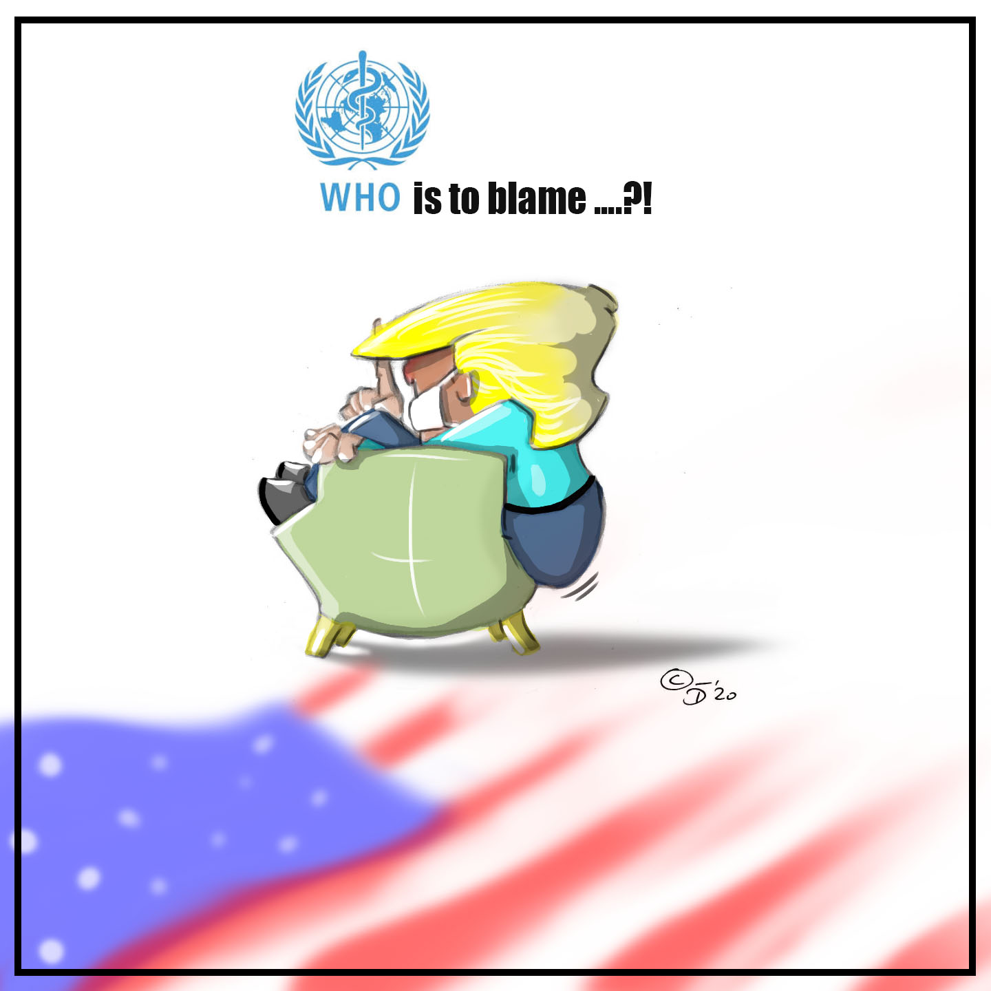 who is to blame