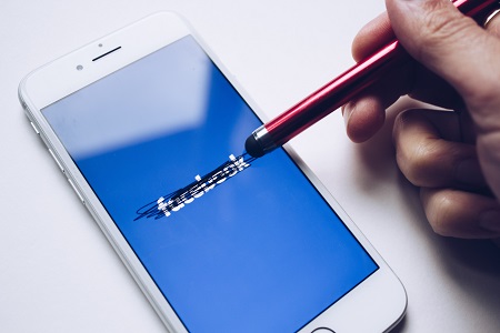 facebook on phone