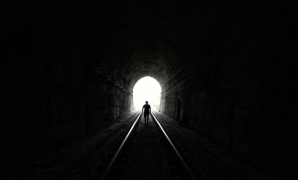 light at end of tunnel