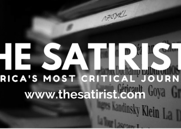 The Satirist - black and white