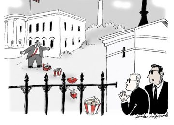 Trump leaving White House