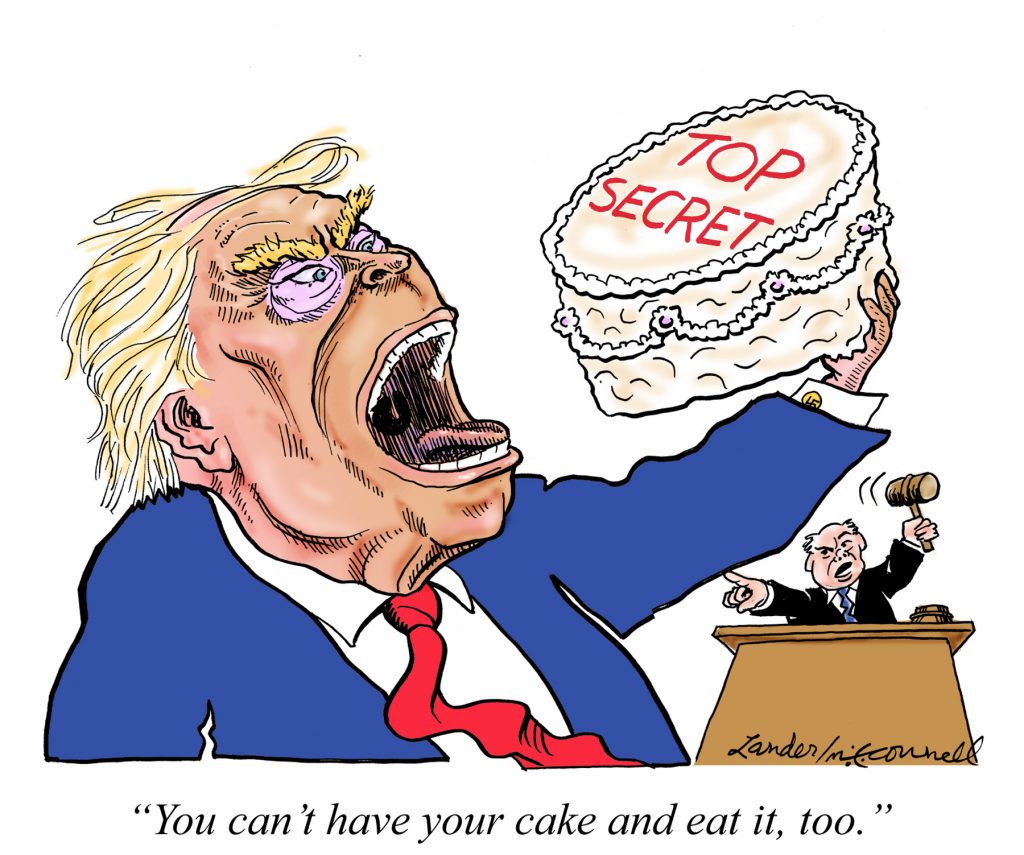 Trump eat cake