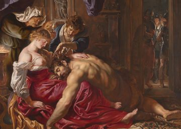 Samson and Delilah by Rubens