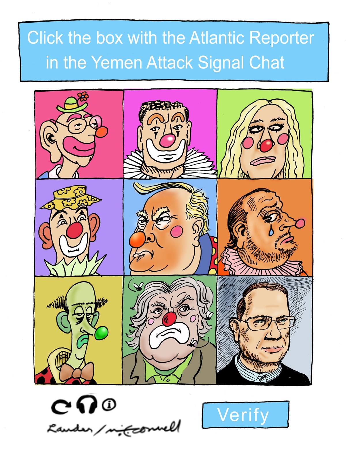 List of people in Signal leak