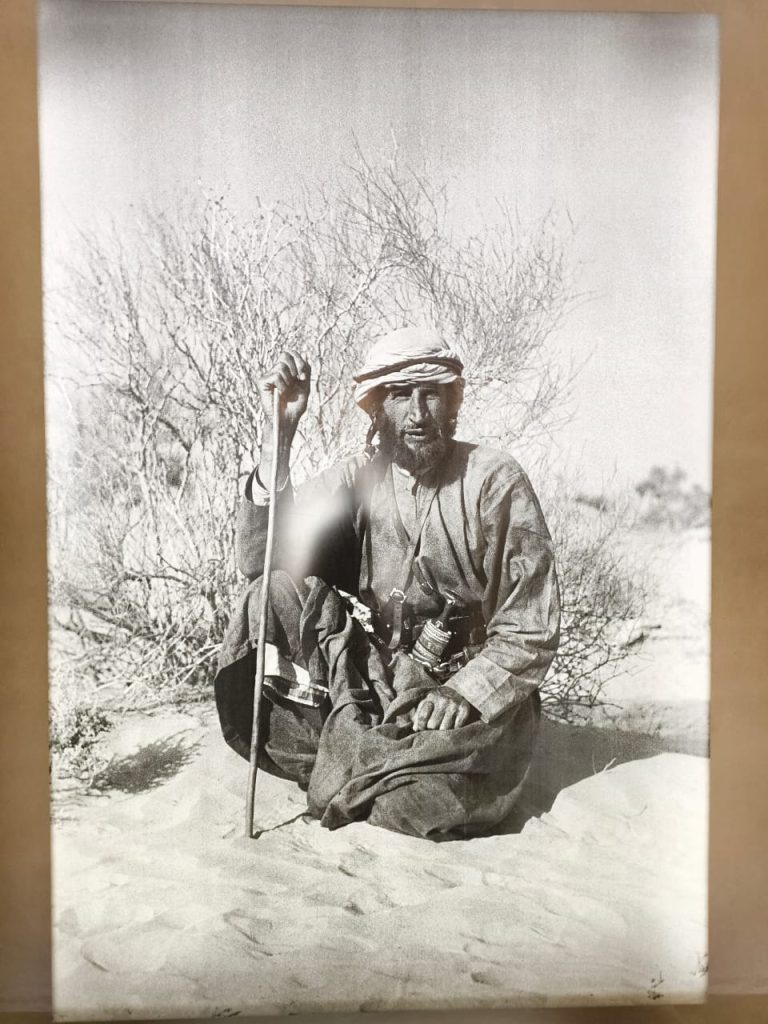 Wilfred Thesiger's portrait