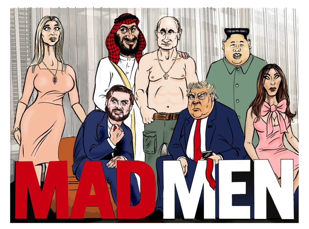Trump, Putin, Vance, etc.