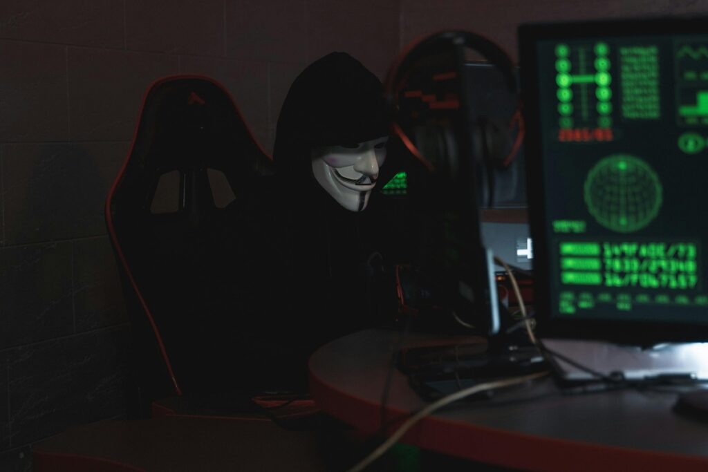 V for Vendetta guy