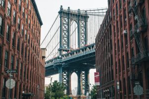 view of manhattan bridge